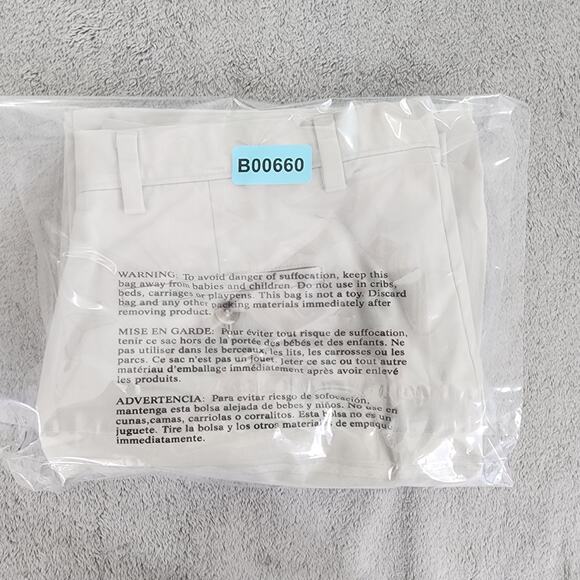 Dockers Pants Mens Size 36 x 30 Beige Khaki Classic Fit Pleated Stretch Office - Picture 11 of 11